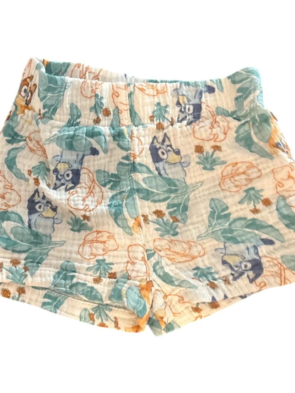 Bluey Tropical matching set- 3-6m